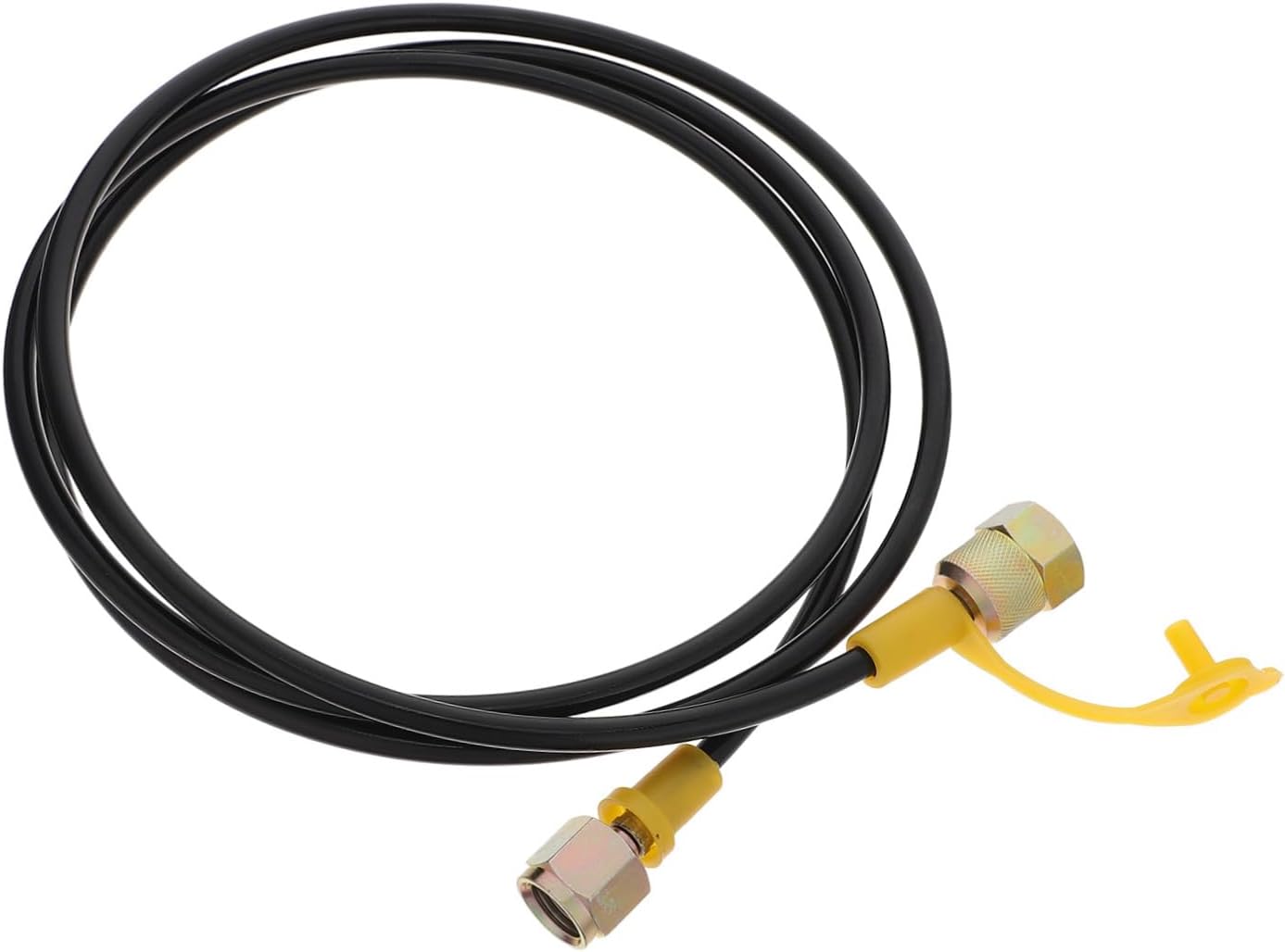 Hydraulic Pressure Gauge Hose 1.6m Flexible Wear-resistant Hydraulic Hose Pipe G1/4 Female Thread for Industrial Pressure Testing and System Monitoring