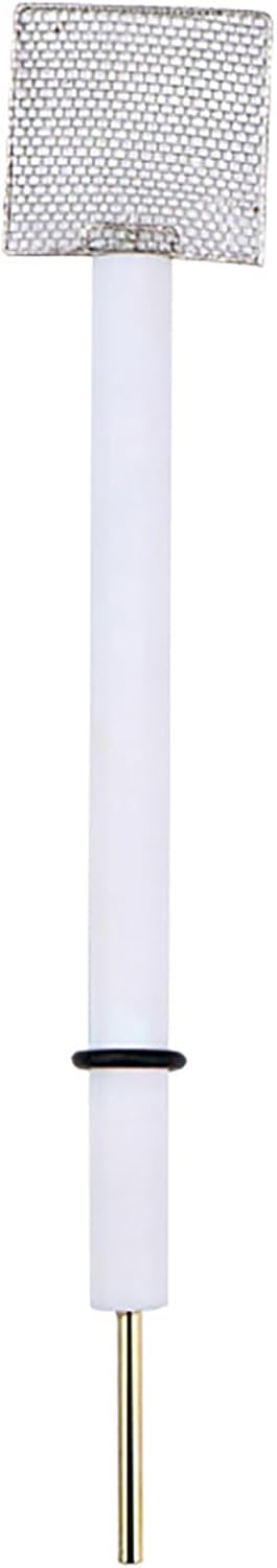 TBQATNTS Platinum Mesh Electrode, 99.99% Purity Electrochemistry Electrolytic Analysis Pt Mesh Counter Electrode, with PTFE Body Electrode for Electrochemical Cells,5 * 10