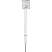 Platinum Mesh Electrode, 99.99% Purity Electrochemistry Electrolytic Analysis Pt Mesh Counter Electrode, with PTFE Body Electrode for Electrochemical Cells,5 * 5