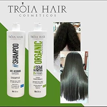 Amazon.com: Tratamiento de queratina brasileña orgánica Troia Hair, sin  formaldehído, pelo superliso, cepillo progresivo, sistema de alisado,  terapia de alisado, 2 l : Belleza y Cuidado Personal