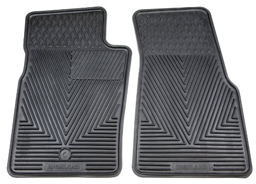 Highland 4602800 All-Weather Black Front Seat Floor Mat