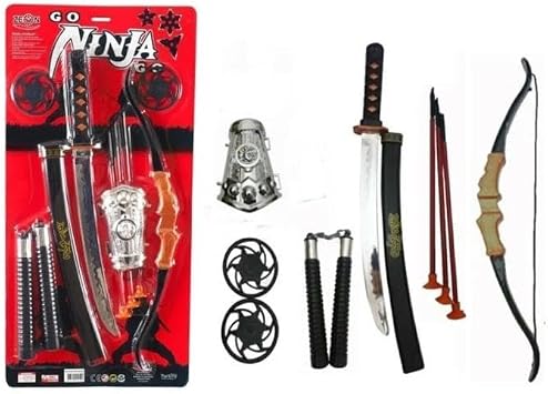 Oyuncak Ninja Seti 8 Par a