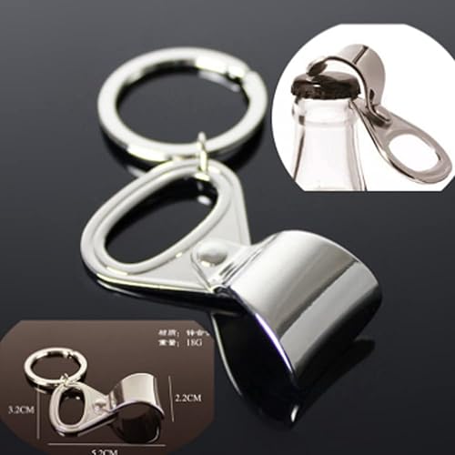 Miniatura 7 de ARFUKA Llavero abridor de botellas con forma de anillo de gaseosa, abrebotellas de cerveza, llavero para abrebotellas de bebidas, regalo para
