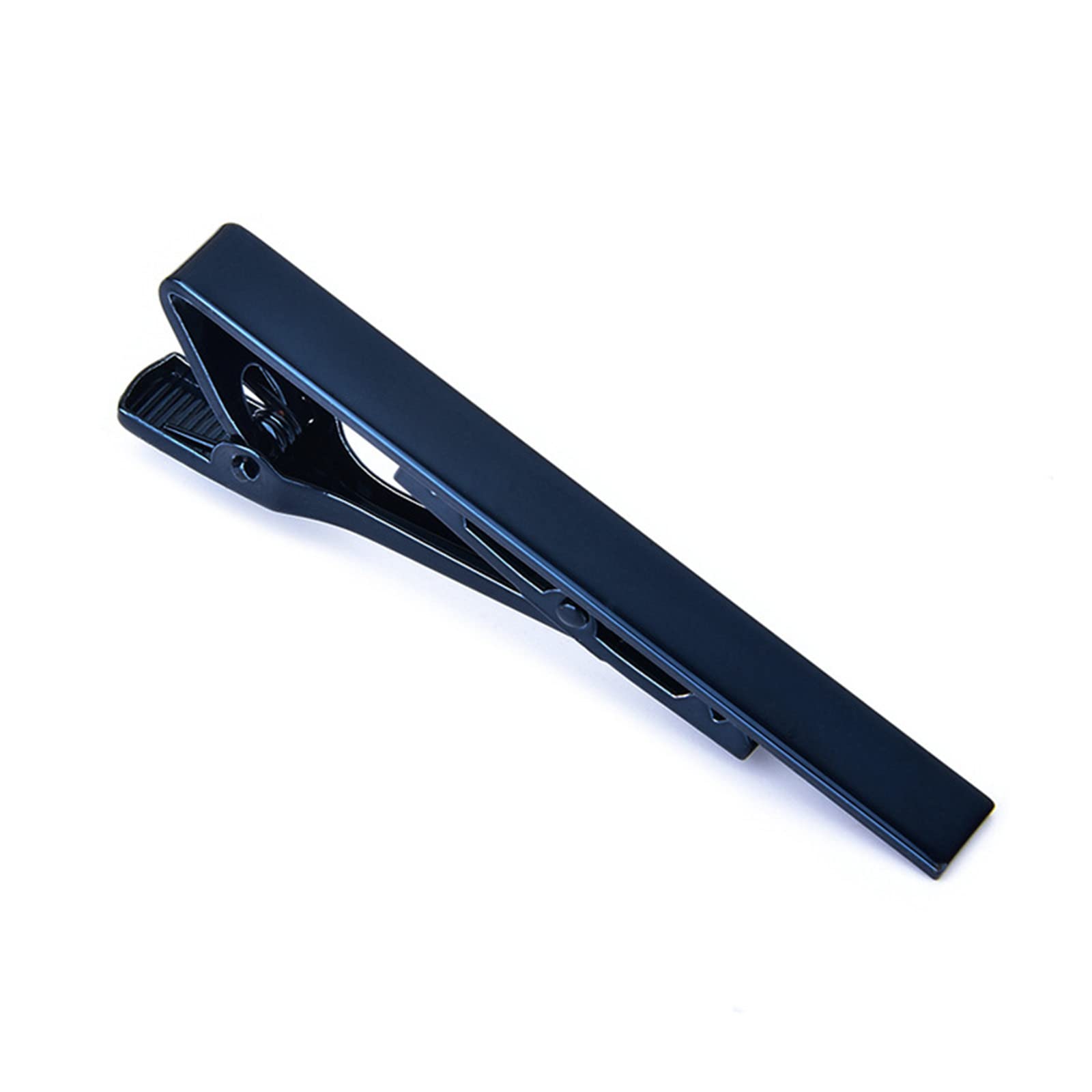 1/2/3Pcs Tie Clips for Men Black Tie Bar Clip Set for Regular Ties Necktie for Wedding Anniversary Business Best Gift Skiny Necktie Meeting Gold Black Long(2.28"*0.24") Short (1.69"*0.24")