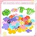 beefunni DIY Flower Bouquet Craft Accessories Can Make 32 Flowers, Flower Making Toys Accessories