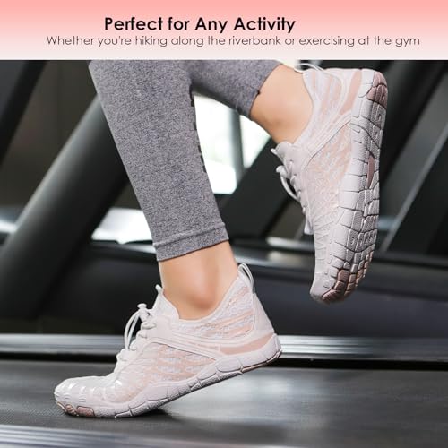 Hike Barefoot Shoes Breathable Non-Slip Athletic Footwear Wide Toe Water Shoes for Women & Men4