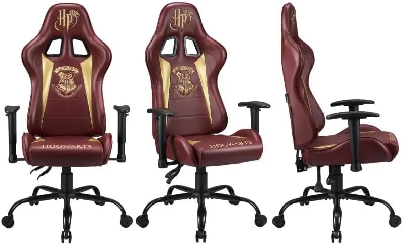 Miniatura 7 de SUBSONIC Harry Potter - Silla ergonómica oficial para jugadores, respaldo y reposabrazos ajustables, silla de juegos para adultos