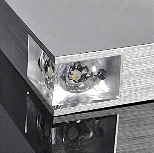 Lámpara de pared LED 3W triángulo de aluminio moderna para iluminación interior de escaleras 5
