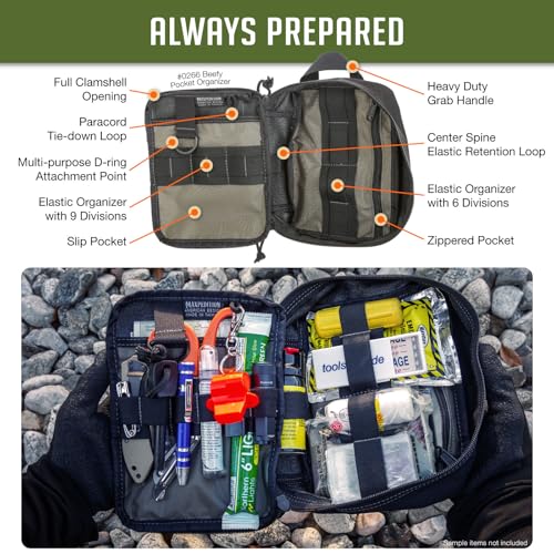 Maxpedition Beefy Organiseur de poche 2014 Noir – vue 4