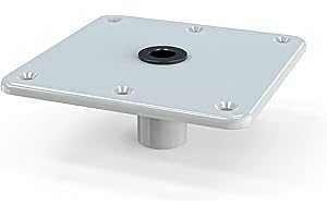 7" x 7" Aluminum Alloy Boat Seat Base