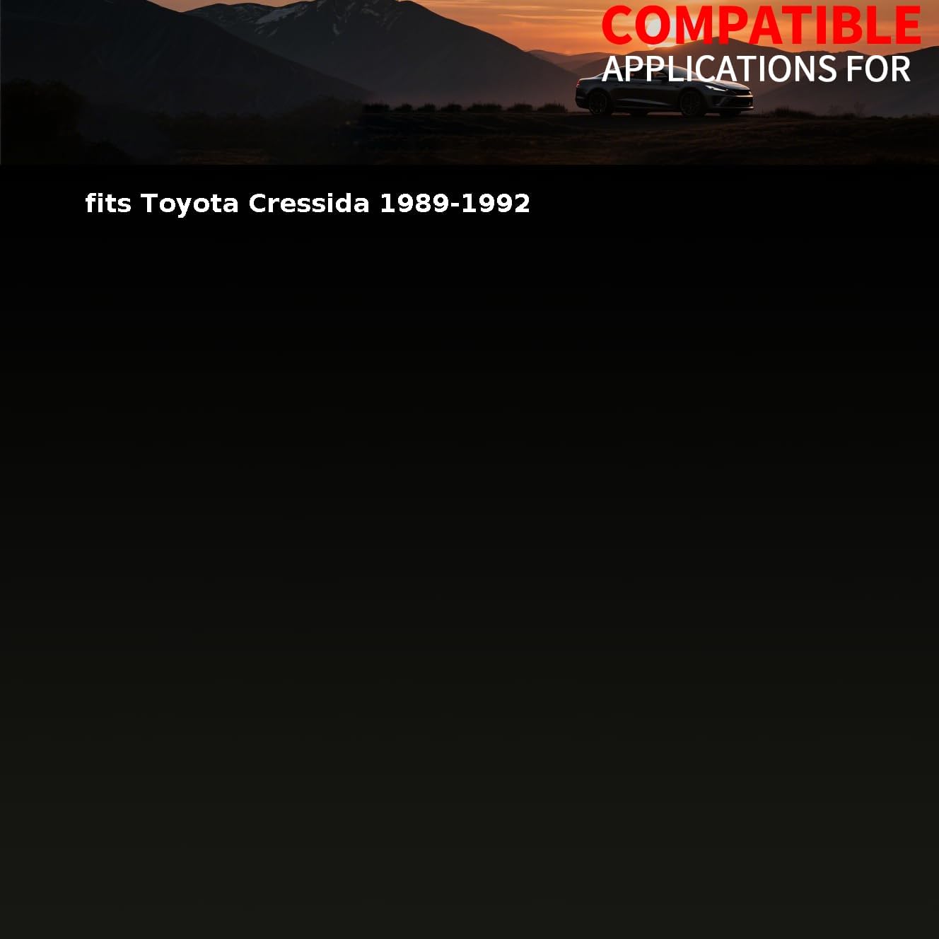 CV Joint Boot Rear Outer cv boot fits Toyota Cressida 1989 1990 1991 1992 1 Piece