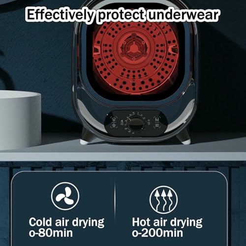 Sèche-linge électrique ventilé et mini sèche-linge de table compact - 4