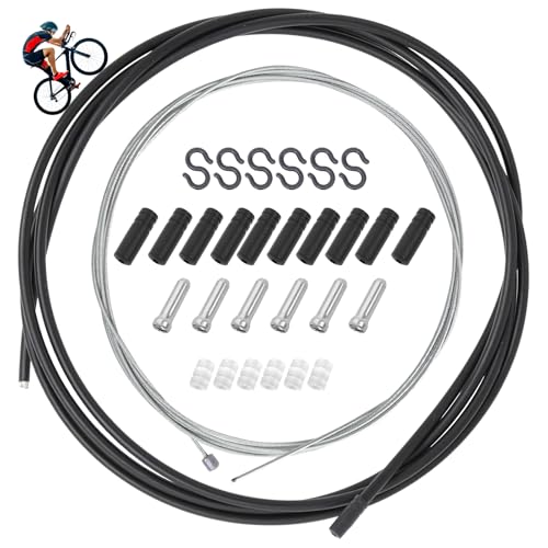 Bike Brake Cable Set Universal Bicycle Gear Shifter Cable Housing Kit