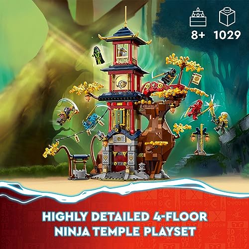 Lego 6425941 Ninjago Temple Of The Dragon Energy Cores 71795, Building Toy With A Ninjago Temple And 6 Minifigures Including Cole, Kai And Nya' Gift For Kids Ages 8+ Who Love Buildable Ninja Playsets thumb #1