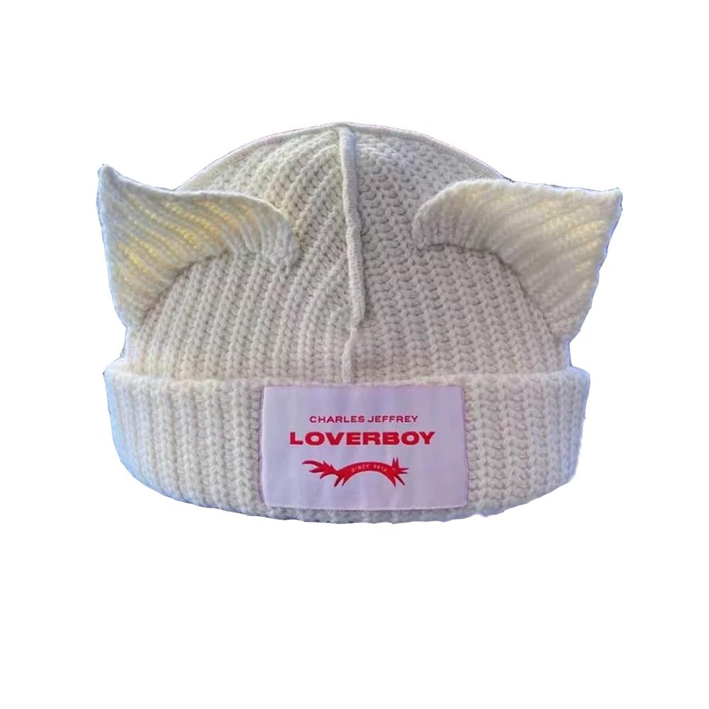 Kpop Stray Kids Bangchan Felix Beanie Knit Skull Cap Warm Cat Ear Hats Guys Women Loverboy Beanie Hat