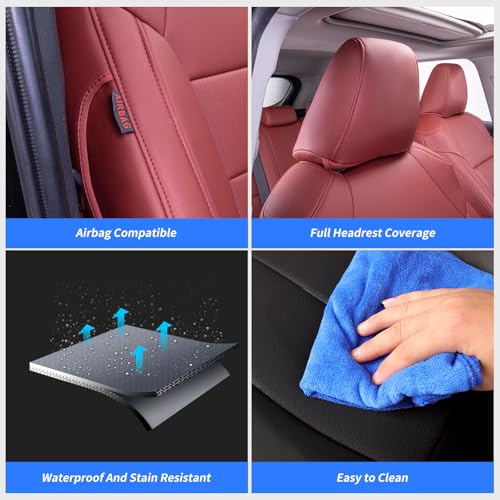 Image of coverdream Seat Covers Custom Fit for Toyota 2019-2025 RAV4,Non-Hybrid