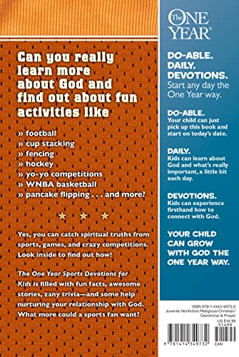 The One Year Sports Devotions for Kids - Image 2