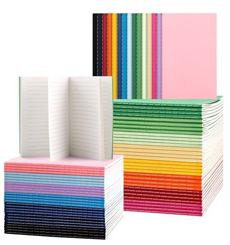 Mini carnets de poche lignés petits cahiers en vrac pour fournitures scolaires