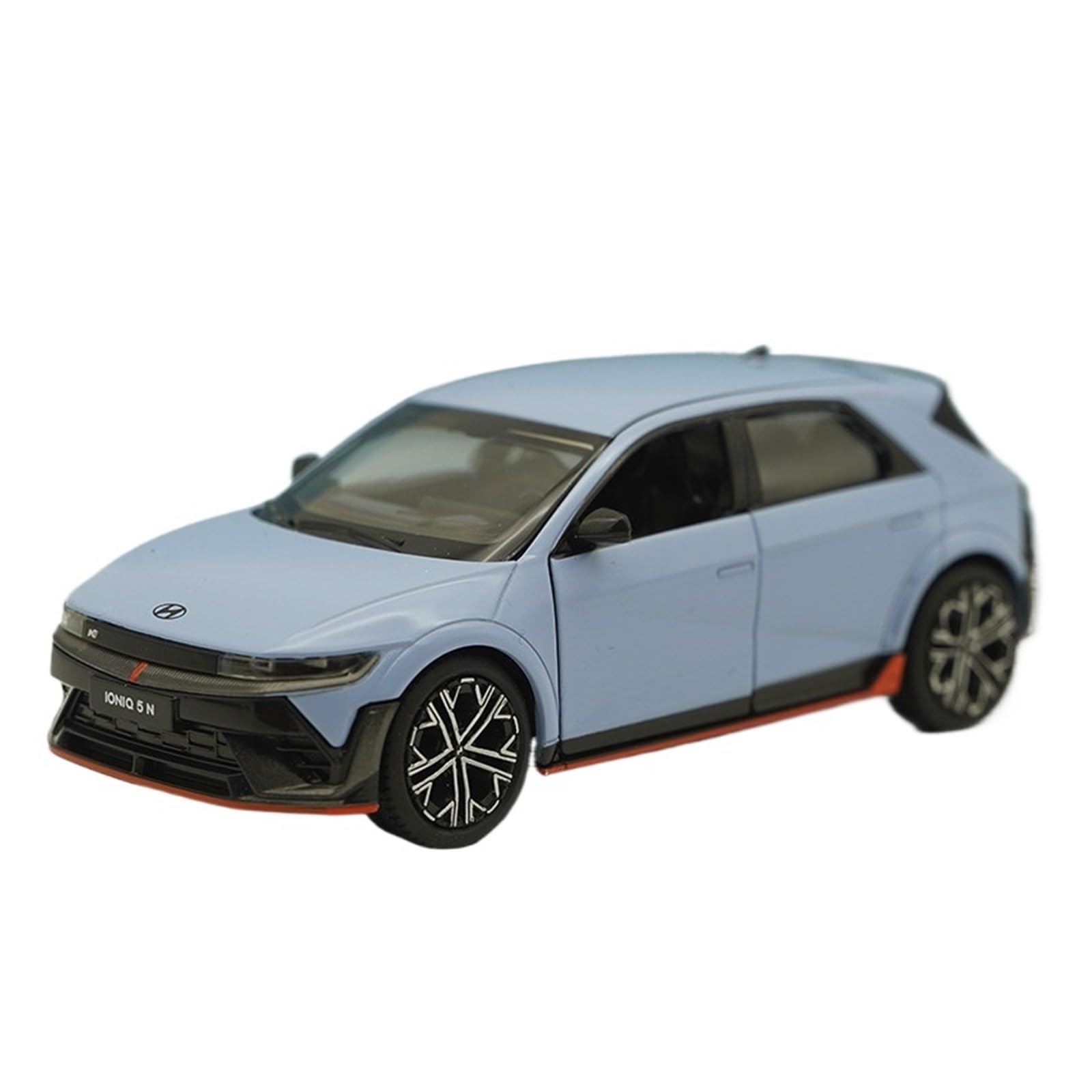 SYOEUR 1:38 For HYUNDAI IONIQ 5 Diecast Model Cars Toy Birthday Gift Hobby Vehicles Playgame Kit(Blue)