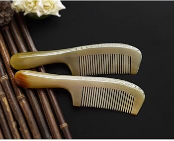 Amazon | 牛角櫛一本 ヘアコーム 櫛くし 頭皮マッサージ 髪 ヘア