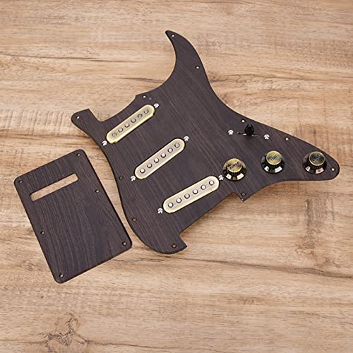 Pickguard chargé, ensemble de micros Pickguard SSS Humbucker pré-câblés chargés protègent votre guitare des rayures pour… - Les Beatles, Paul McCartney, John Lennon, RIngo Starr, George Harrison Pickguard chargé, ensemble de micros Pickguard SSS Humbucker pré-câblés chargés protègent votre guitare des rayures pour… – Image 5
