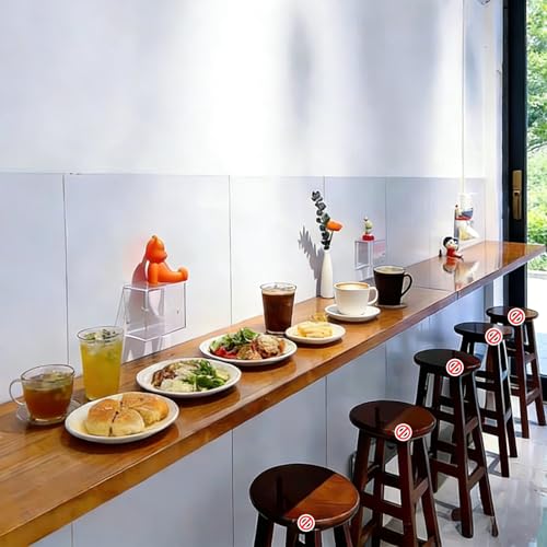 Table rabattable murale bois massif de qualité supérieure 100 * 35cm - 4