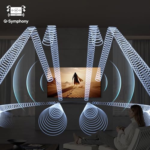 Image of Samsung 400 W True 5.1.2ch Soundbar with Wireless Dolby Atmos | Q-Symphony | Center, Up-Firing & Side-Firing Speakers | Alexa | Wi-Fi | HDMI eARC | Optical in | Bluetooth (HW-Q800H /XL, Black)