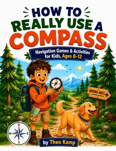 How to Really Use a Compass: Navigation Games & Activities for Kids, Ages 8–12