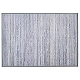 Alfombra de bambú Latte 120 x 170 gris.