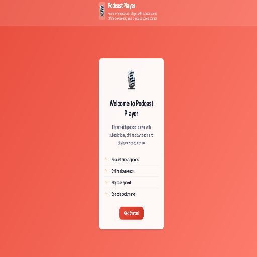 Podcast Player