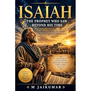 ISAIAH: The Prophet Who Saw Beyond His Time Audiolibro Por M Jaikumar arte de portada