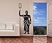 Produktbild Wandtattoo Olimp Gott Neptun Poseidon Aufkleber Wand Dekoration Sticker 1M413, Farbe:Flieder glanz;Hohe:50cm