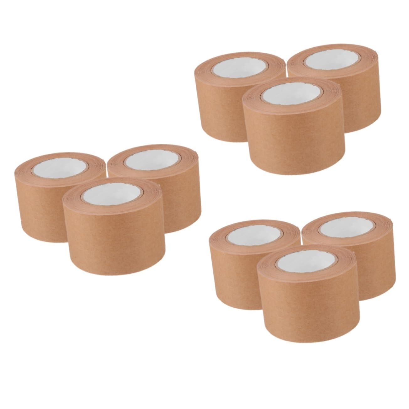 STOBOK 9rotoli Adesivo Kraft Resistente Per e Spedizioni Scrivibile Confezione Per Sigillare Scatole e