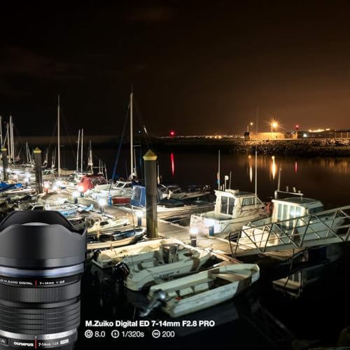 Image of Olympus M.Zuiko Digital ED 7-14mm f /2.8 PRO Lens, Black (EZ-M0714 PRO)