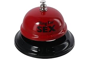 Red Ring Bell Ring Adult for Sex Drink Table Bells Fun Hen Stag Party Gift