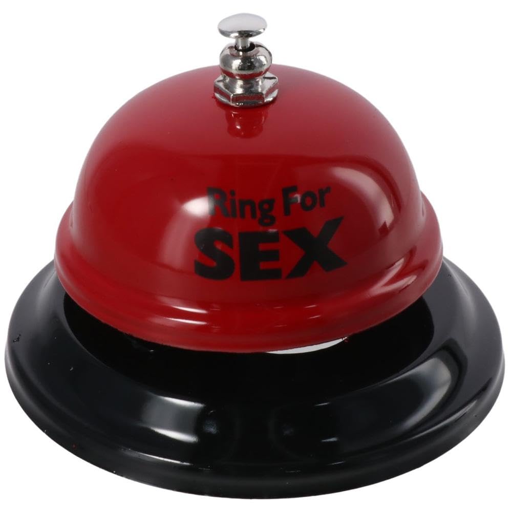 Red Ring Bell Ring Adult for Sex Drink Table Bells Fun Hen Stag Party Gift (Ring The Bell)