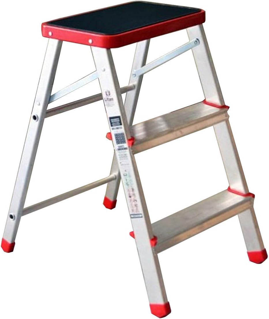 Homelux 825010 Domestic Stool 3 Steps, 0.67 m Height, 2.4 kg