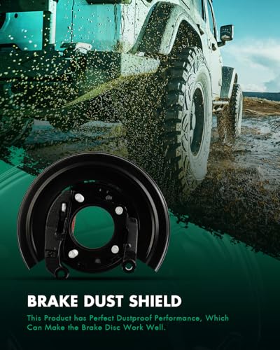 Image of SCITOO 926-271 Brake Dust Shield Rear Left | For Ford For Excursion 2000-2005,For F-250 Super Duty 1999-2004,For F-350 Super Duty 1999-2004,For F-250 1999 1PC