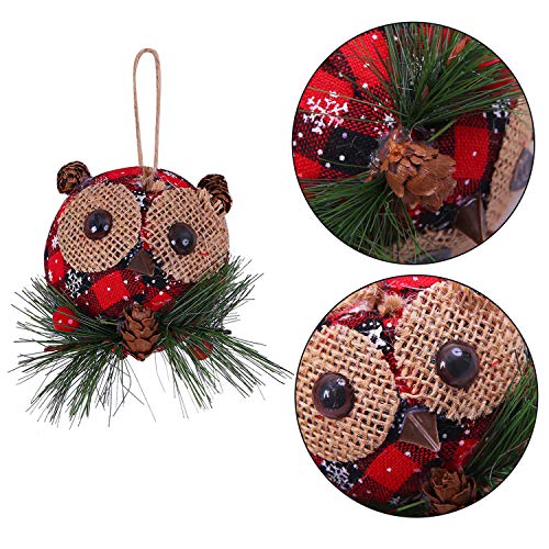 Aneco 8 Pack Christmas Tree Ornaments Rustic Christmas Tree Ball Ornaments With Pinecones And Berries Christmas Hanging Decorations For Christmas Decorations Supplies (Color 1, 8) #TOP1