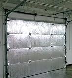 Garage Door Insulation for Extreme Heat DIY KIT Keeps Extreme Heat Out, FITS 8'X 8' Garage Door. Reflective FOIL Commercial Grade Insulation.DIY KIT
