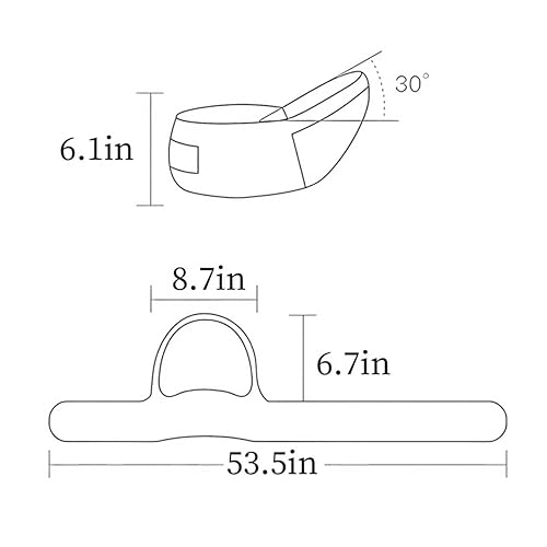 Miniatura 2 de Portabebés con asiento de cadera para recién nacidos y niños pequeños, cintura extendida ajustable con varios bolsillos, ergonómico (gris)