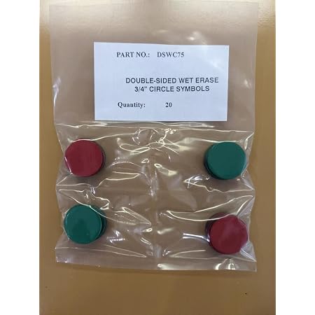 Data Control Inc Amazon.com: Data Control inc - Double-Sided Magnetic Symbols (Circle) 3 ...