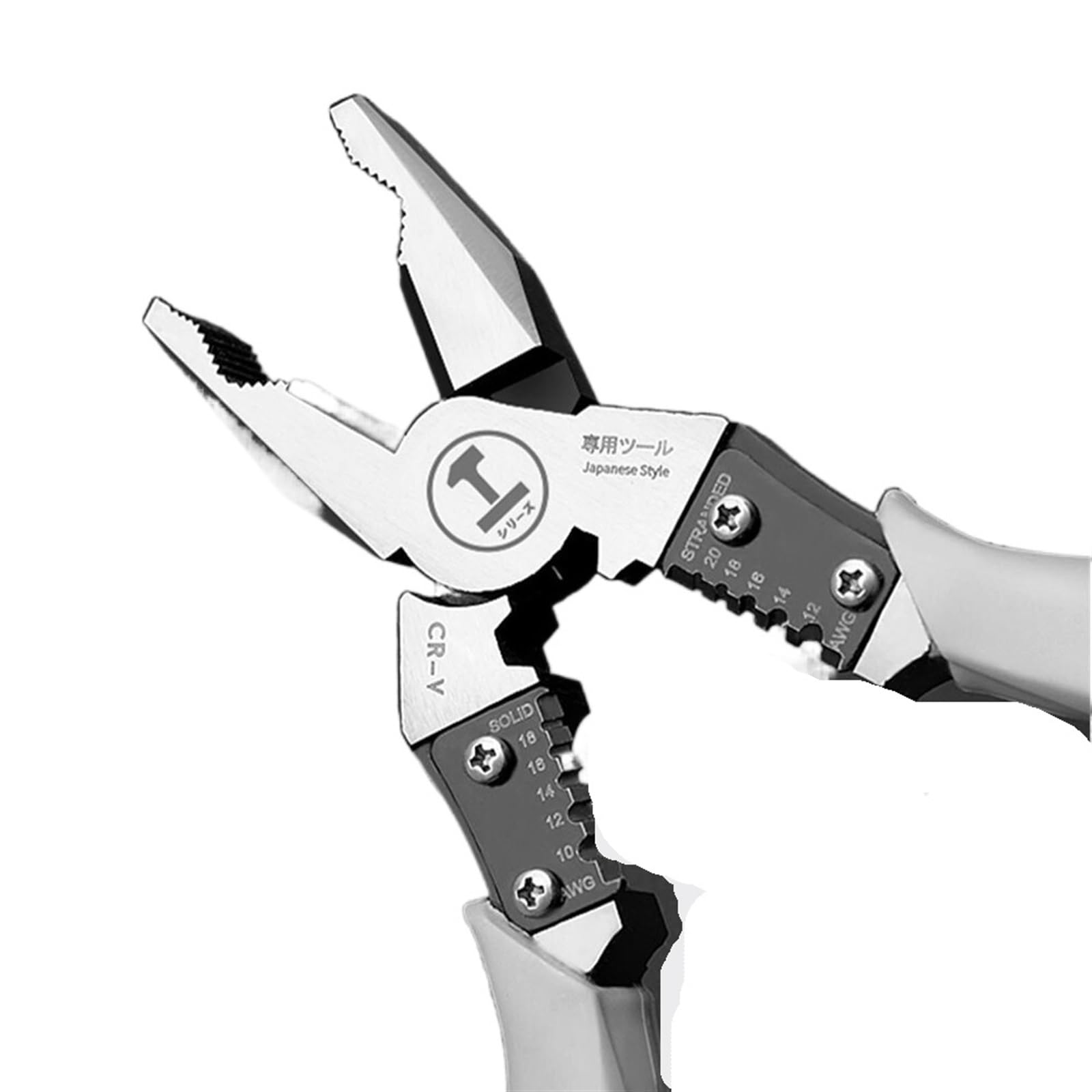 Szczypce dla elektryków 23 cm Multitool Szczypce ukośne Cięcie Boczne Ostre Uniwersalne Przecinaki Do Drutu Sprzętu Narzędzia Ręczne Szczypce (Kolor: Szczypce 17,8 cm)