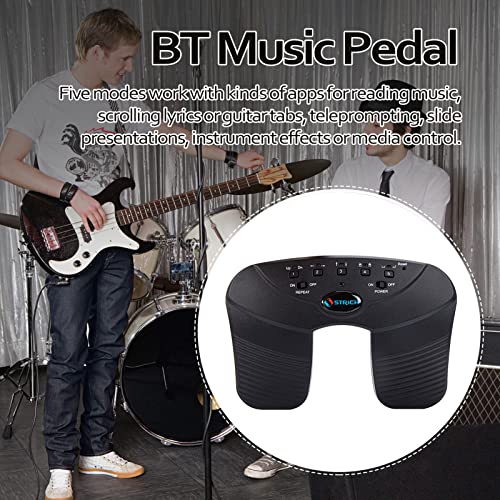 Miniatura 3 de Btuty Pedal De Giro De Página Bt Inalámbrico, Batería Recargable Incorporada, Compatible Con Ipad, Tablets, Smartphones Android