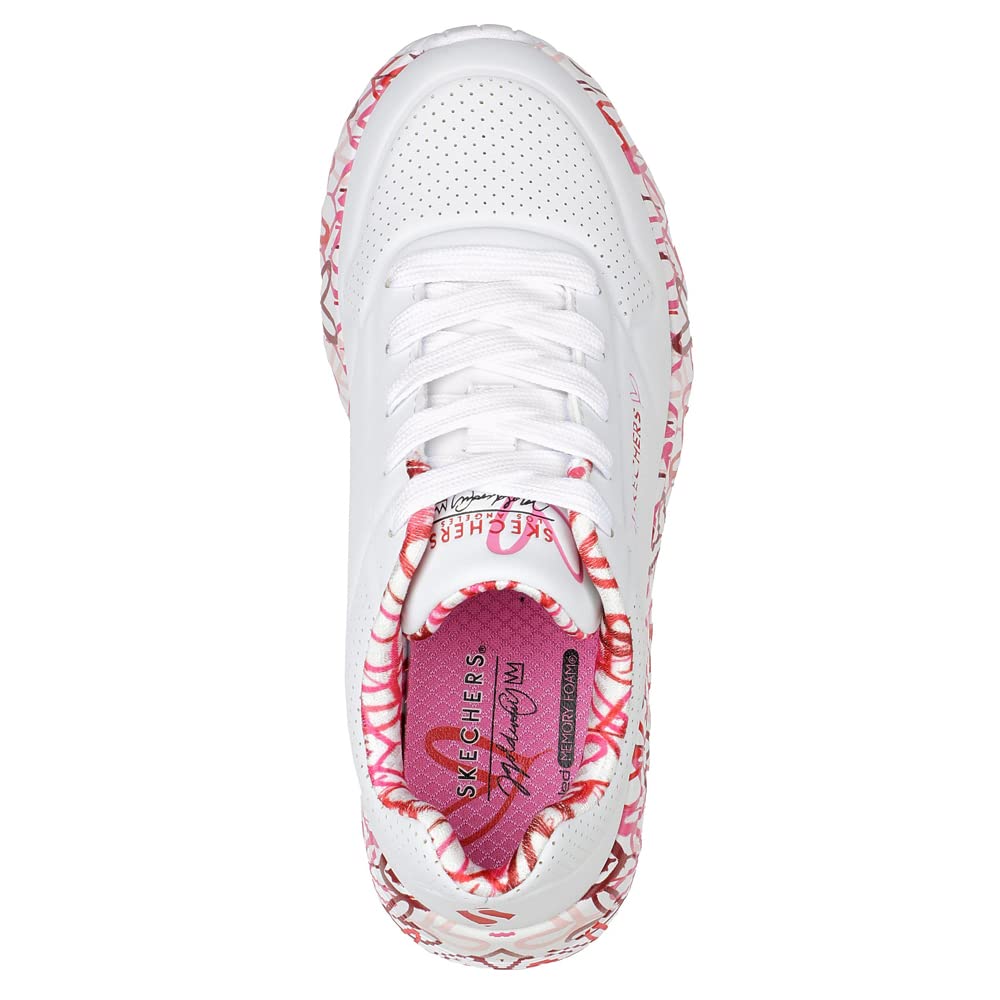 Skechers Mädchen Uno Lite Lovely Luv Sneaker – Bild 5