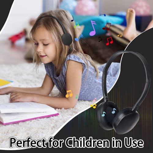 Image of Headphones Bulk 24 Pack for Classroom School,Wholesale Earphones | Class Set for Students Teens, Adult Group Learning, Computer Lab, Library, Online Lesson and Testing 3.5mm Jack (Black)