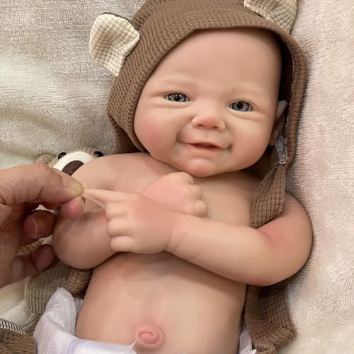 Muñeca de silicona realista 17 pulgadas OtardDolls miniatura 1