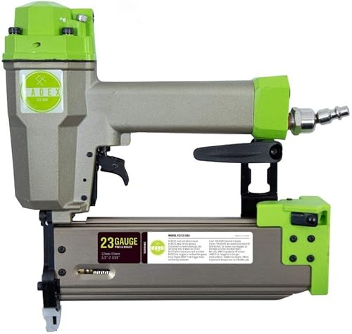 Cadex Clavadora de clavijas de calibre 23 V223.55A de 12 a 2-316 pulgadas con seguridad de contacto inverso, solo herramienta (sin caja)