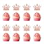 Rose Gold Crown Cupcake Toppers