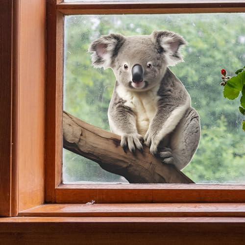 Vinilo decorativo de koala adorable para pared miniatura 4